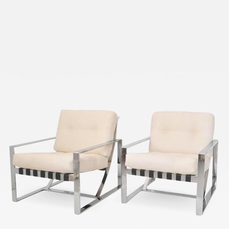 Pair of Italian Postmodern Club Chairs