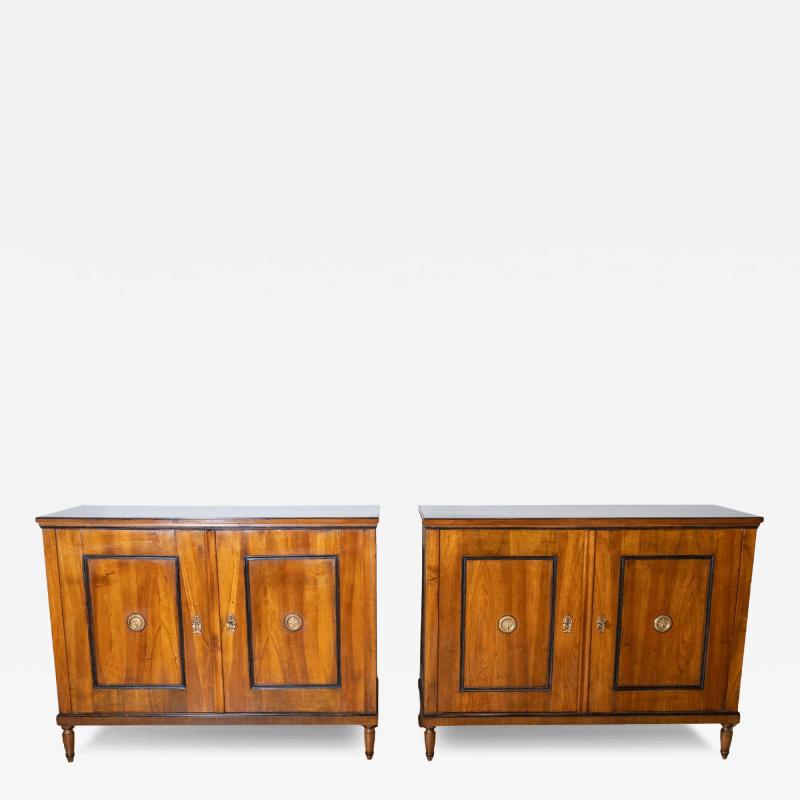 Pair of Italian Sideboards Late 19th Century