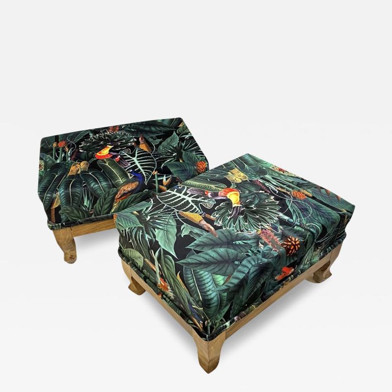 Pair of JUNGLE Stools