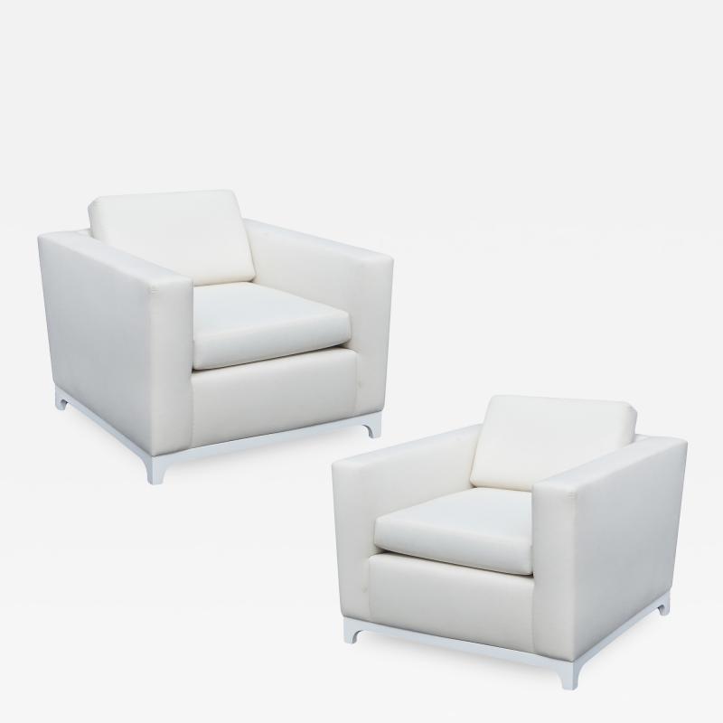 Pair of Large Arm Chairs