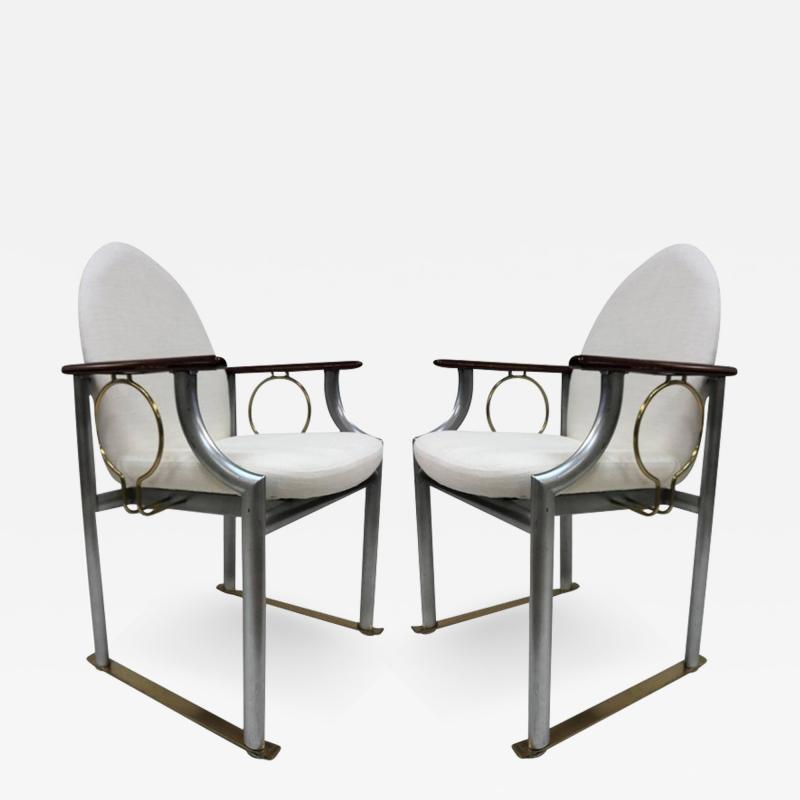 Pair of Memphis Style Armchairs