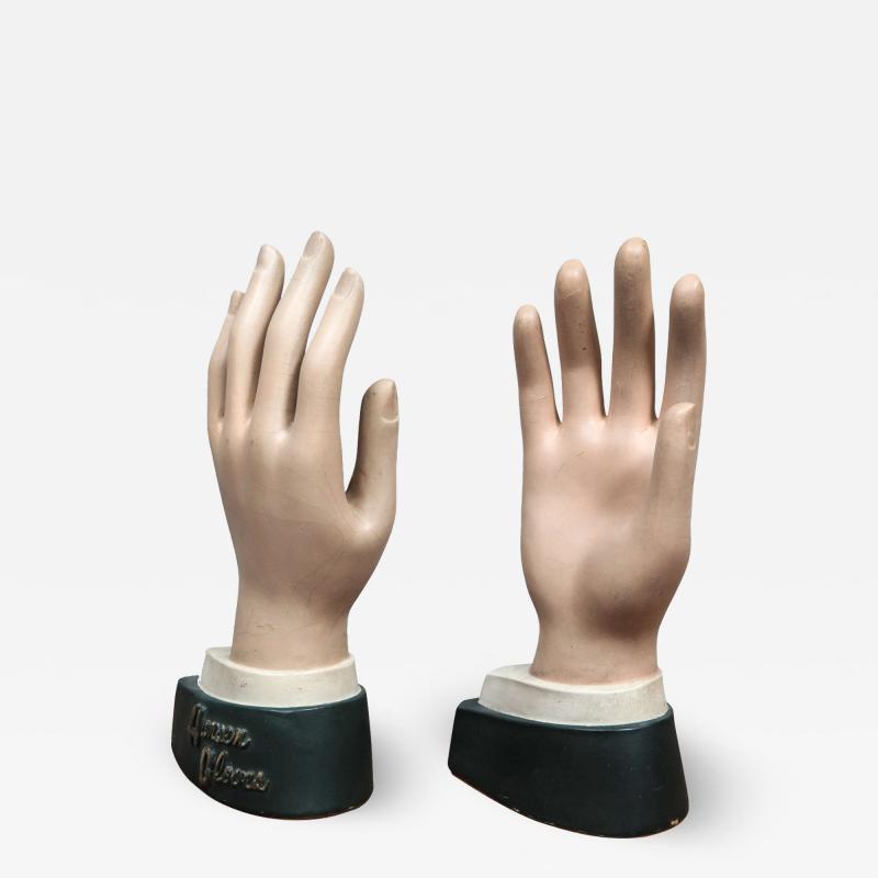 Pair of Men's Mannequin Hands