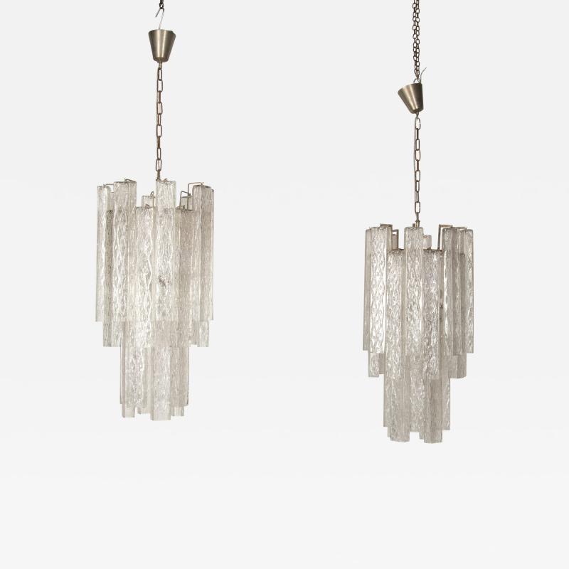 Pair of Mid Century Italian Chandeliers