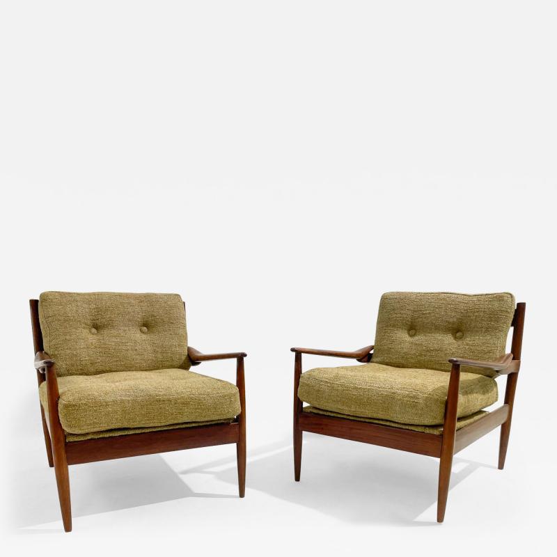 Pair of Mid Century Modern Danish Armchairs