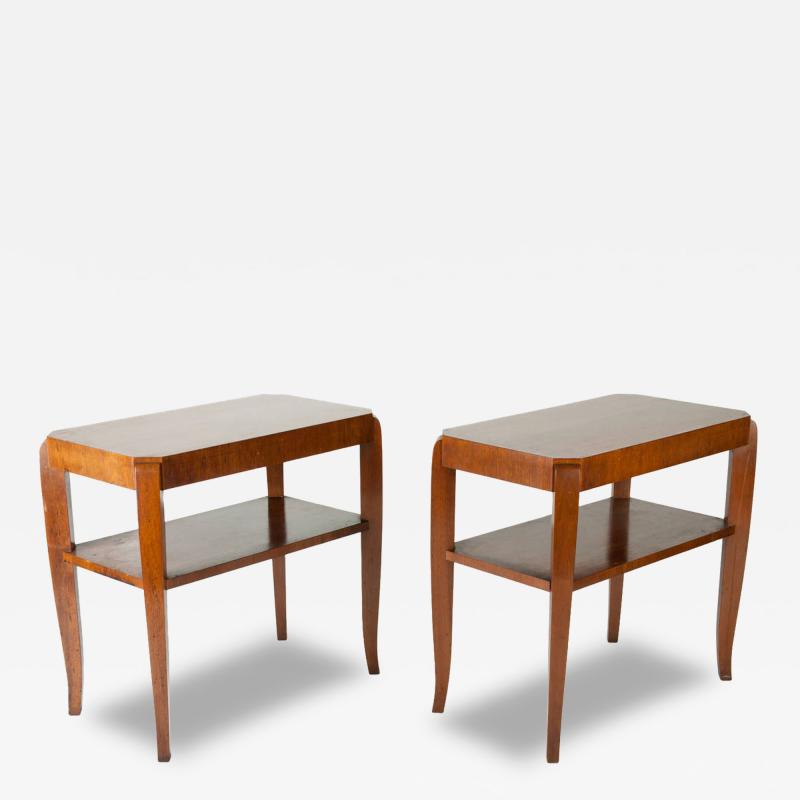 Pair of Mid Century Side Tables