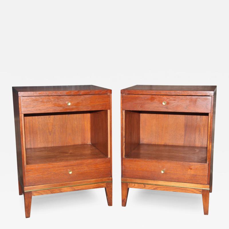 Pair of Mid Century Side tables Nightstands by R Way furniture Company