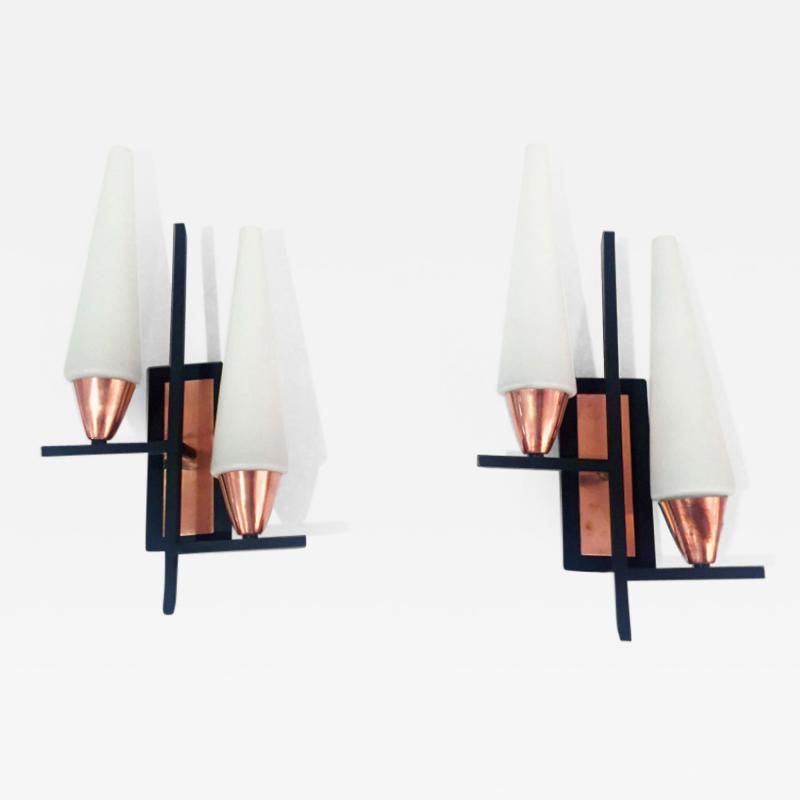 Pair of Mid Century Wall Sconces