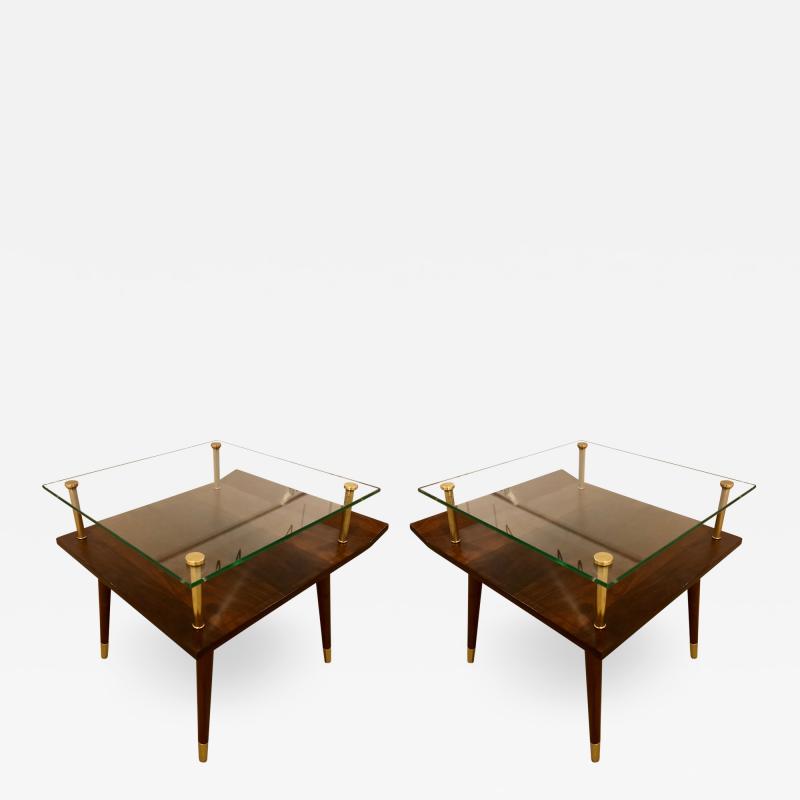 Pair of Mid Century side tables