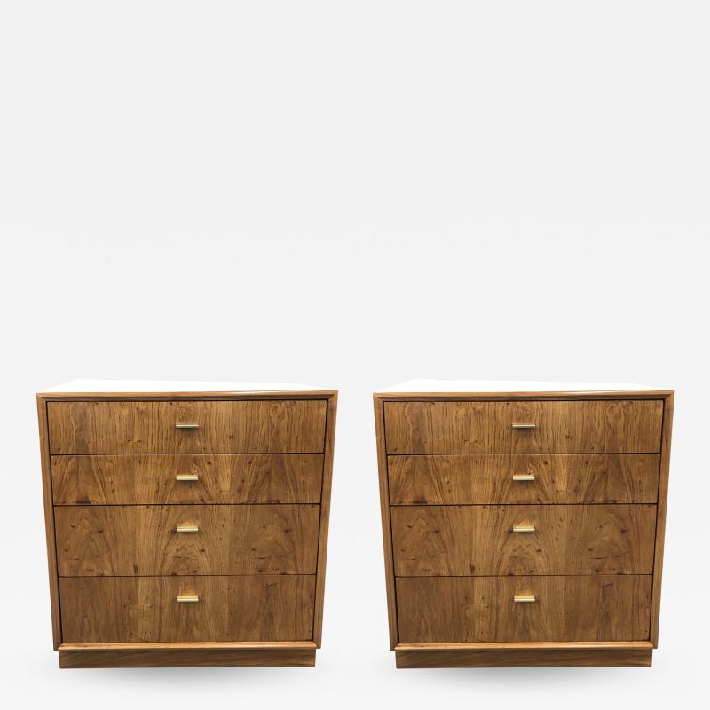 Pair of Mid Century small chest 