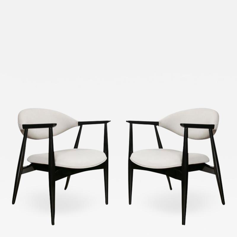 Pair of Modernist Armchairs