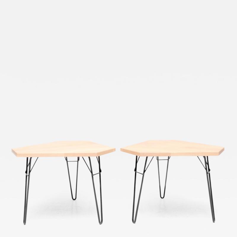 Pair of Modernist Side Tables