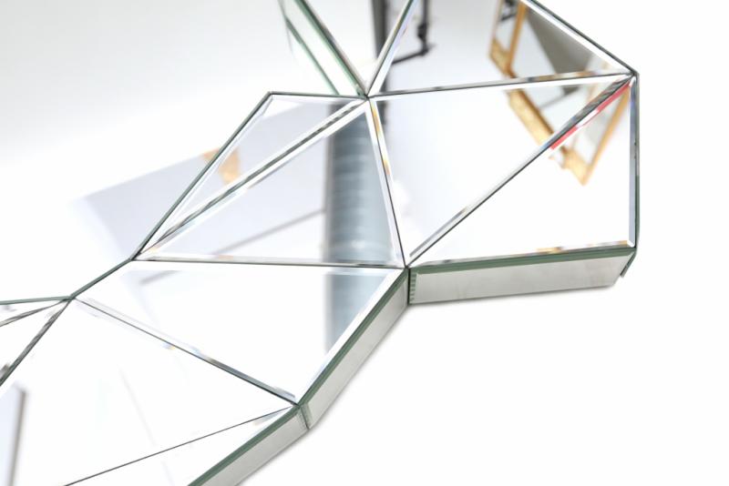 Pair of Odd Shaped Mirrors