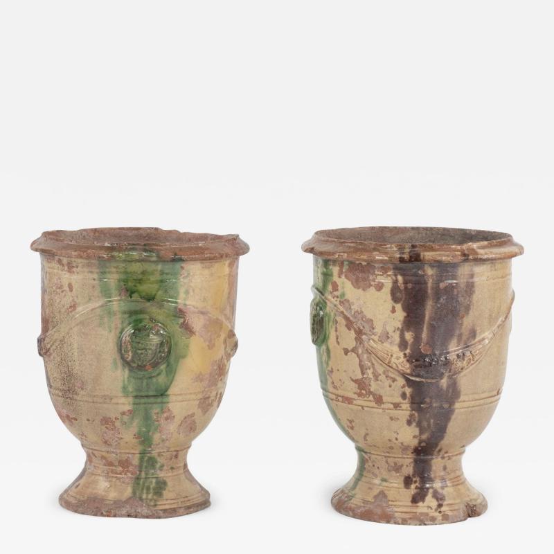 Pair of Petite Anduze Jars