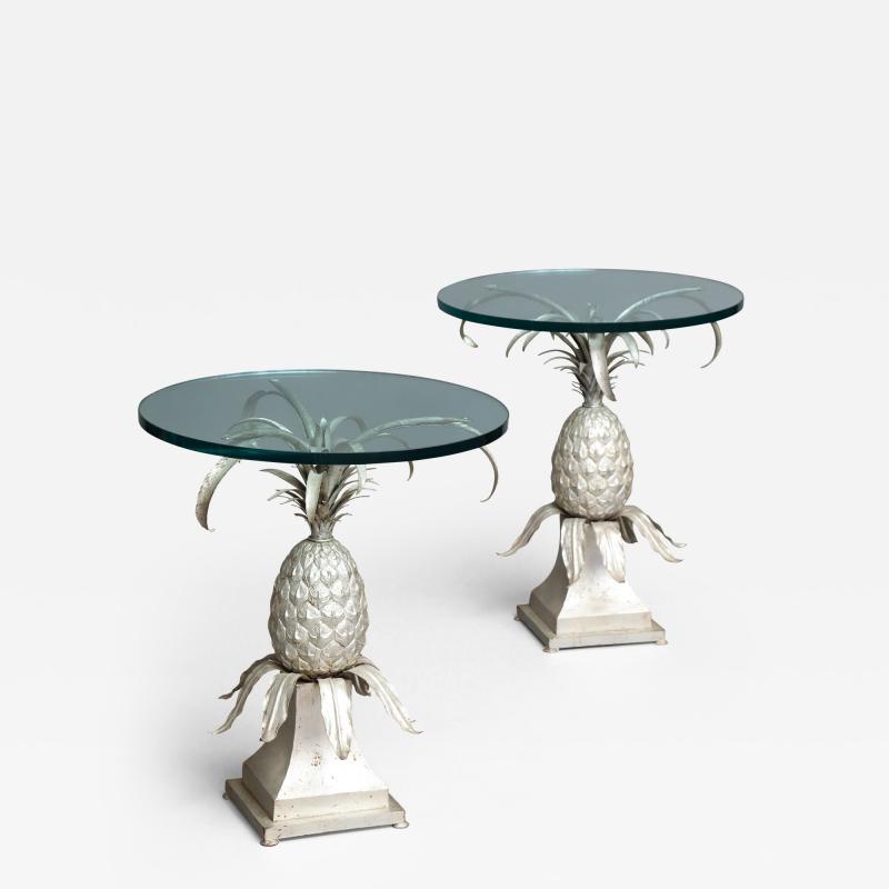 Pair of Pineapple Side Tables