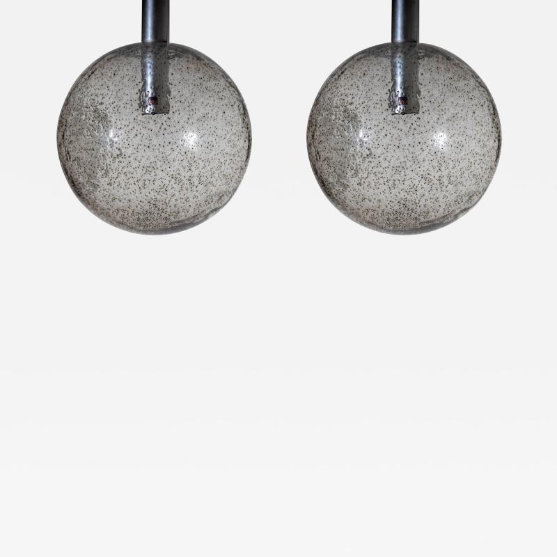 Pair of Sfera Pendant Lamps by Tobia Scarpa for Flos Italy 1960s