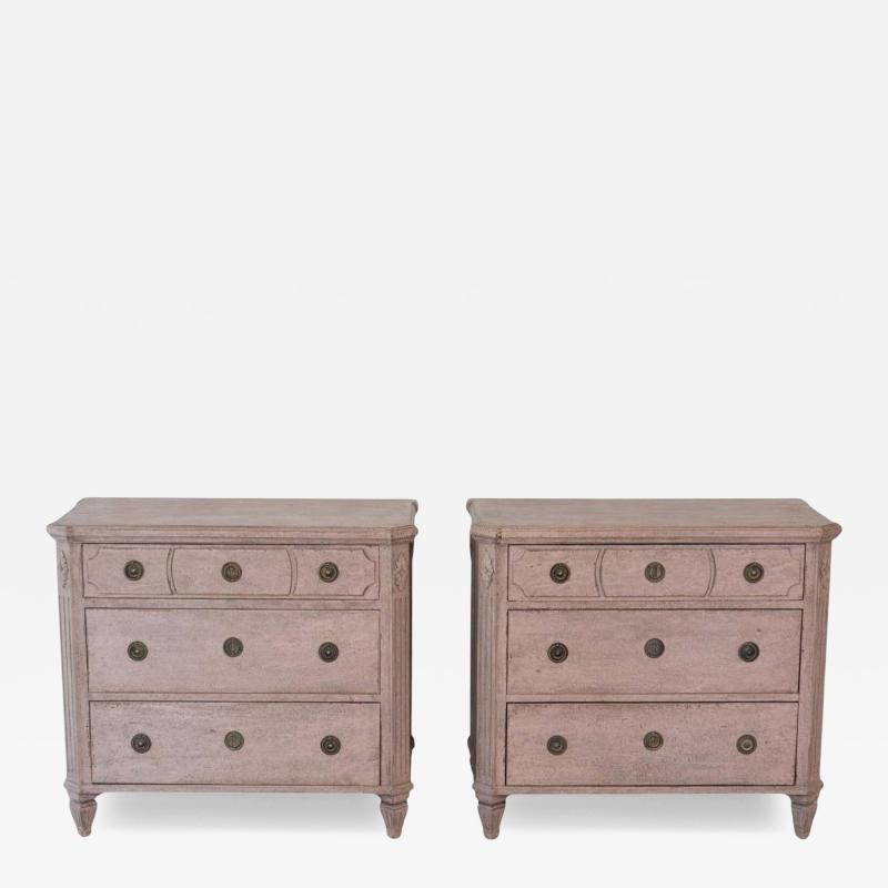 Pair of Swedish Commodes circa 1860