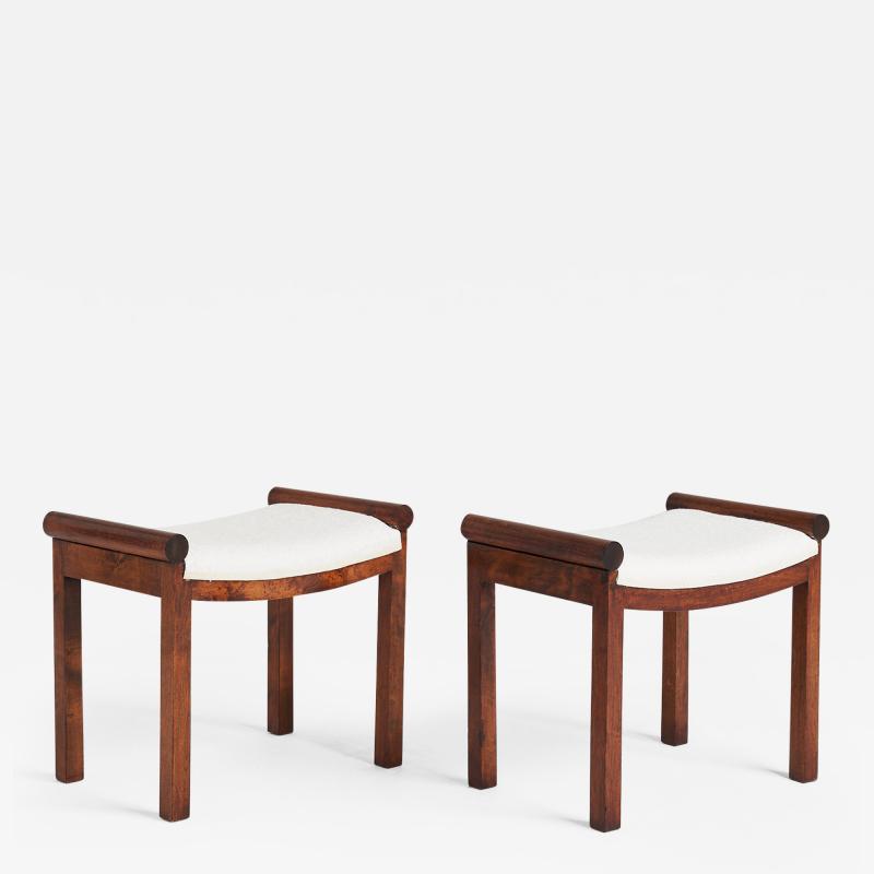 Pair of Swedish Grace Stools