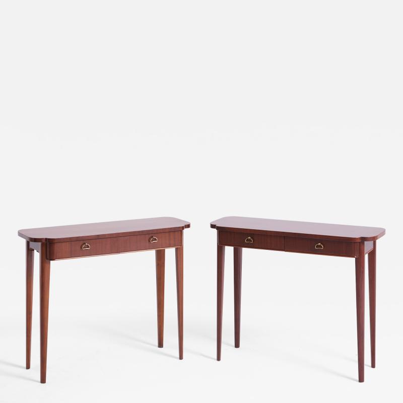Pair of Swedish Modern Bedside Tables