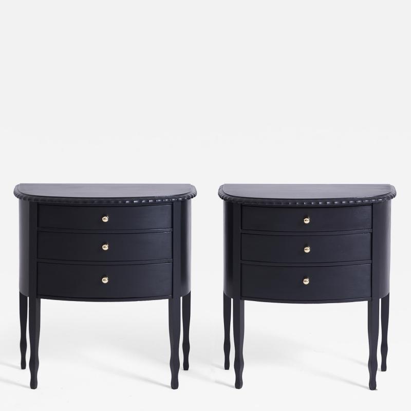 Pair of Swedish Modern Bedside Tables