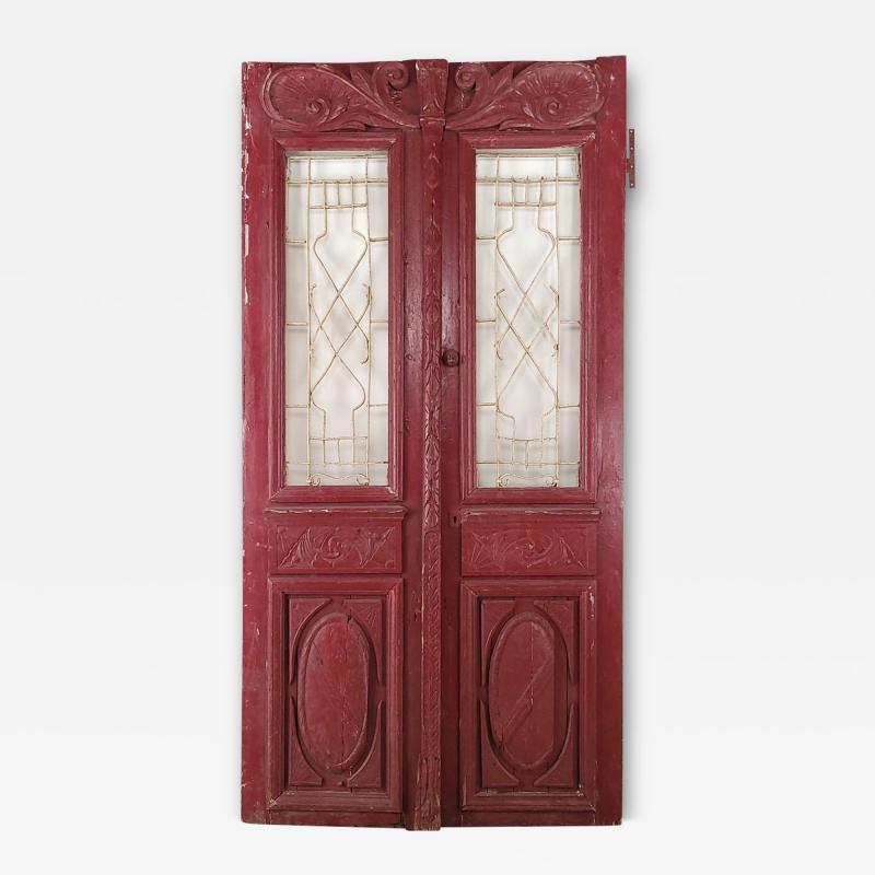 Pair of Victorian Doors Probably American circa 1860