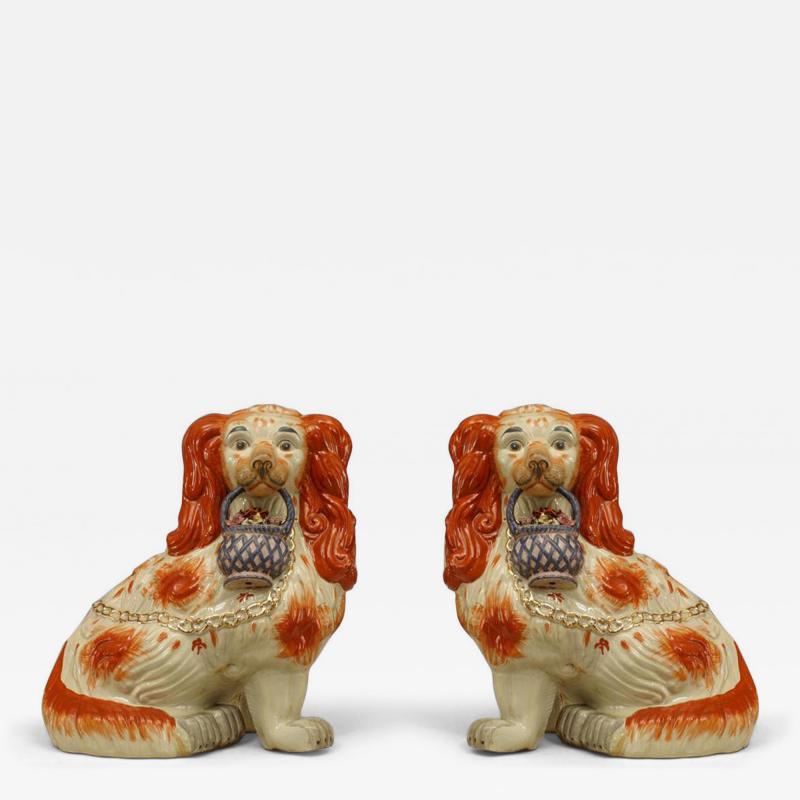 Pair of Victorian Porcelain Staffordshire Figures