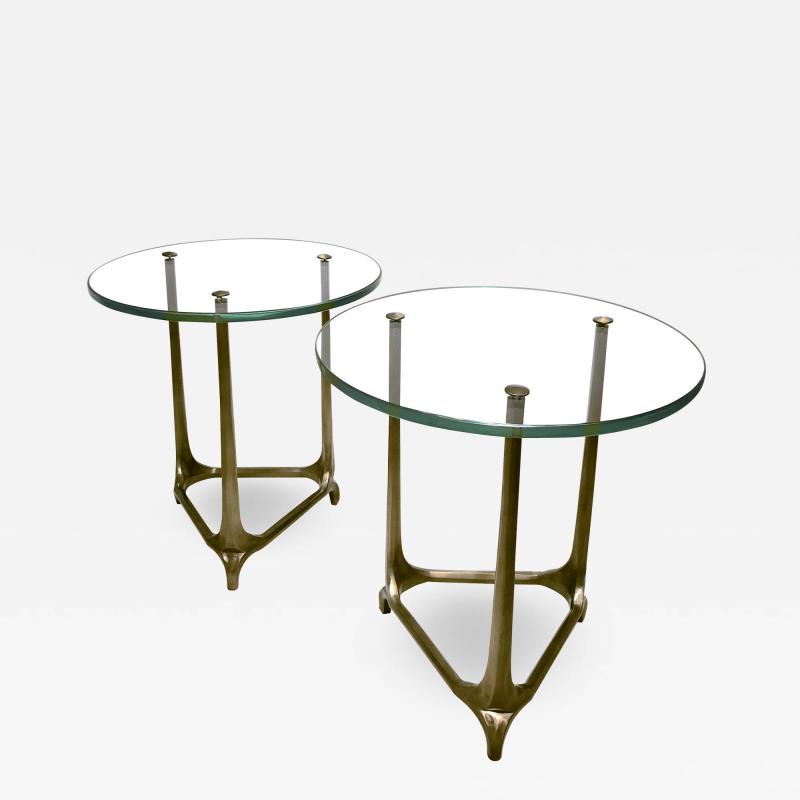 Pair of Vienna Secession side tables 