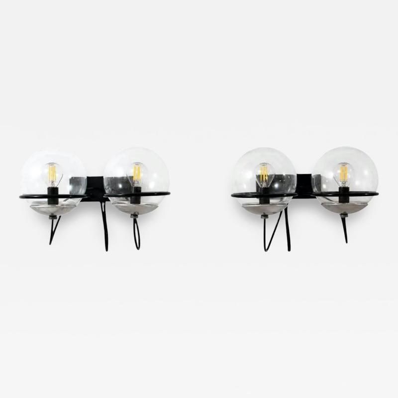 Pair of Wall lights Mod 238 2 by Gino Sarfatti for Arteluce 1960s
