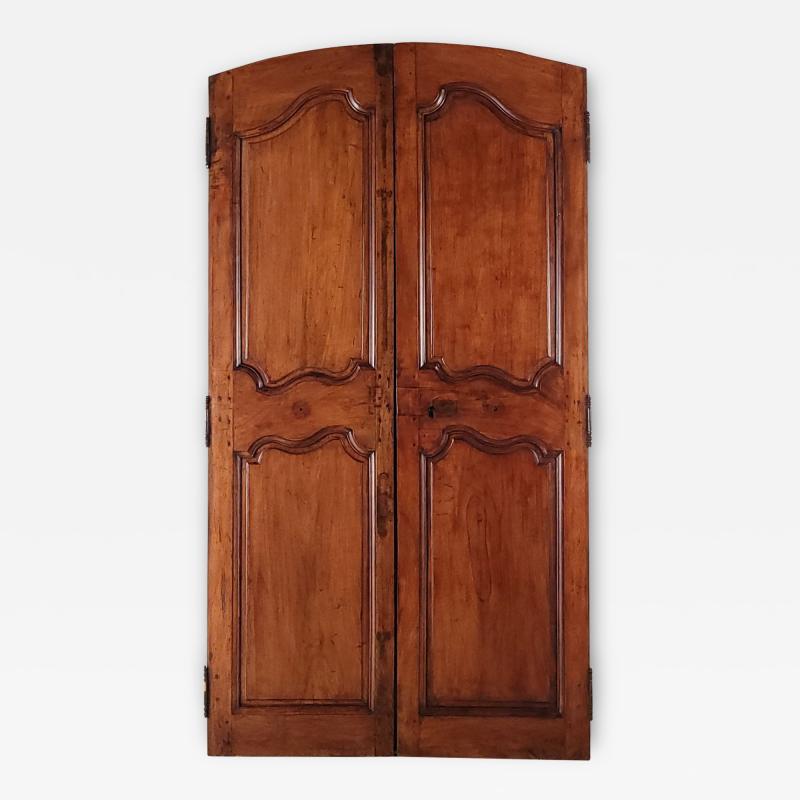 Pair of Walnut Doors France 18th 19th century