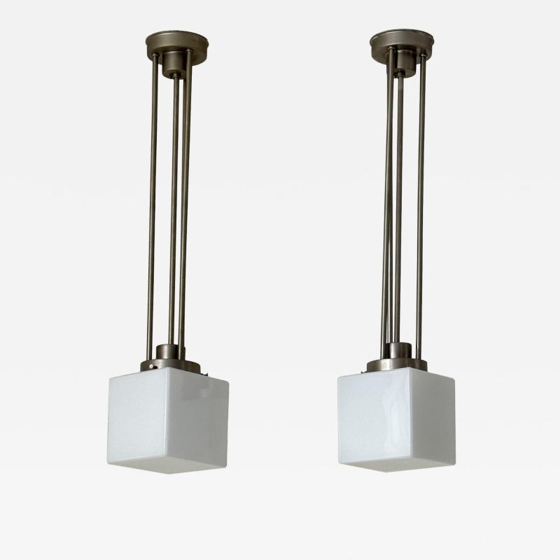 Pair of ceiling lights likely produced in the Netherlands