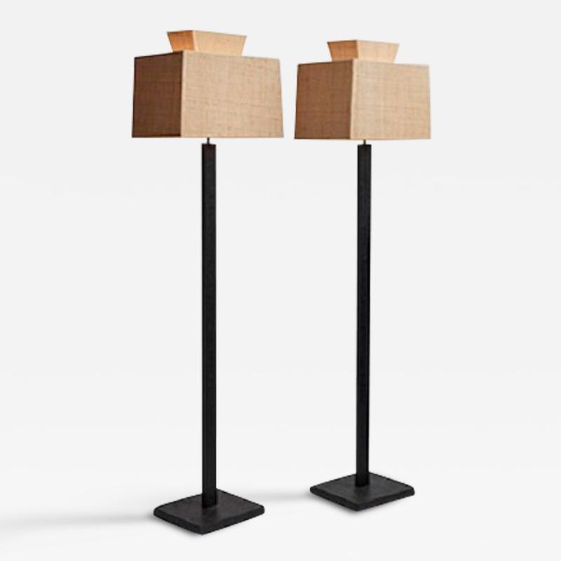 Pair of floor lamps custom made for the Gallery 2014