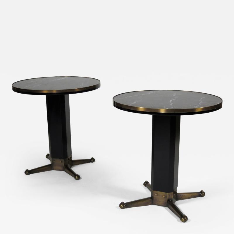 Pair of gueridons side tables