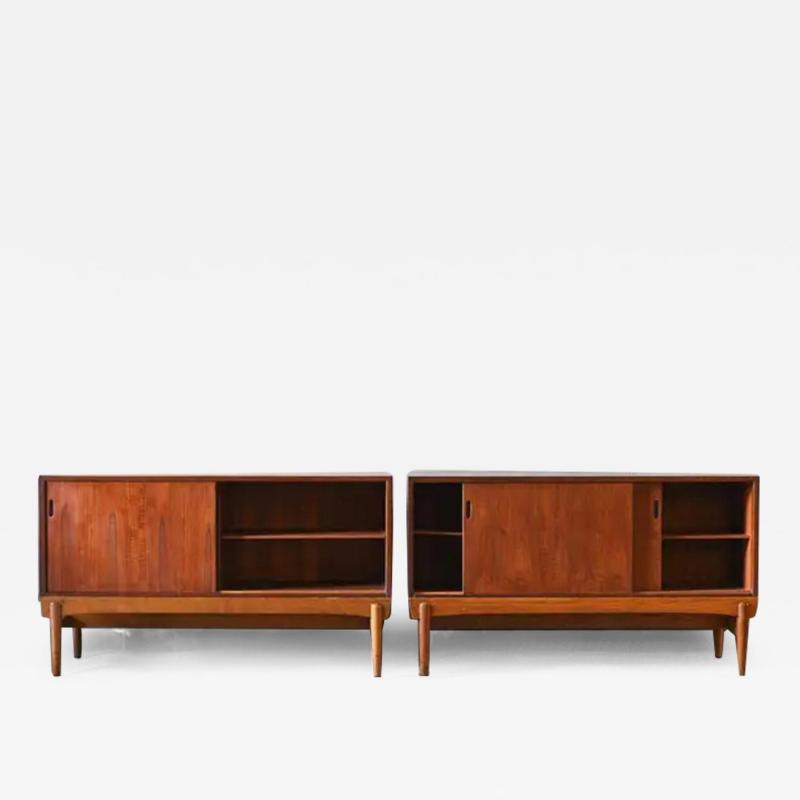 Pair of mid century scandinavian sideboards