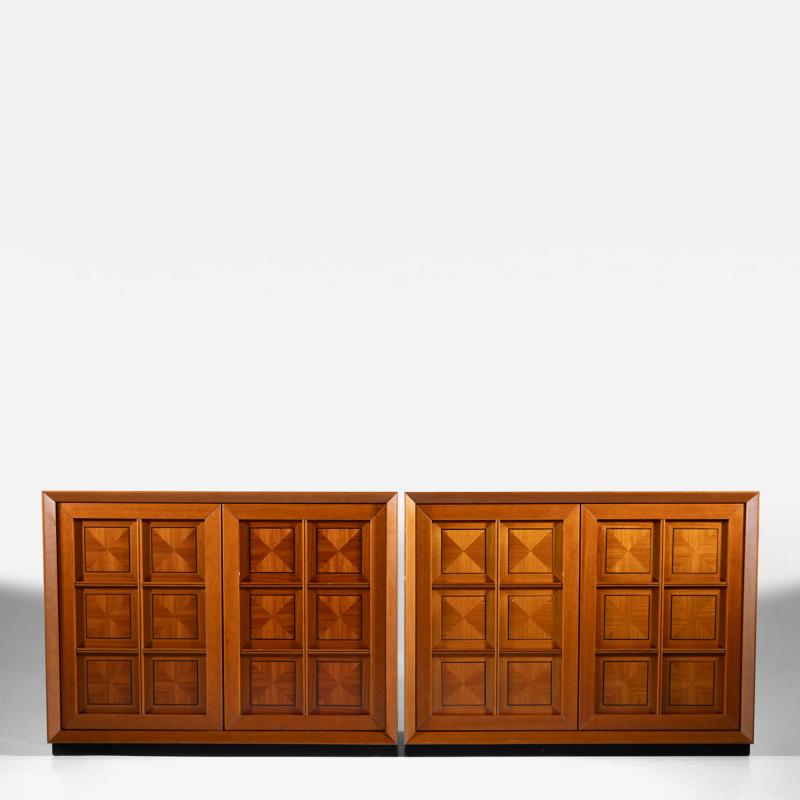 Pair of sideboards by Mobili i Caccia alla Volpe Italy 1970s