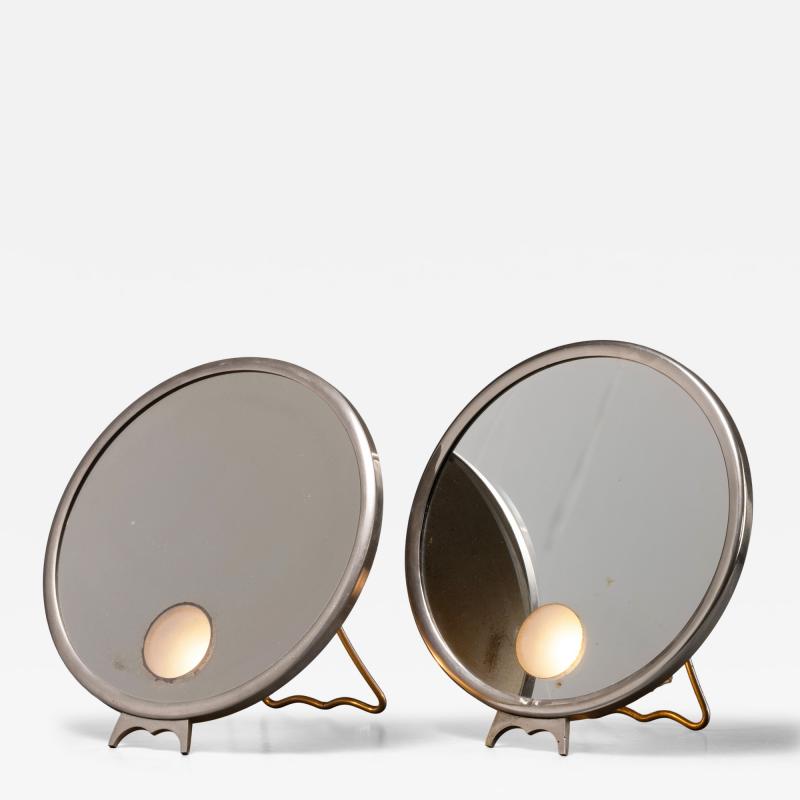 Pair of vanity mirrors