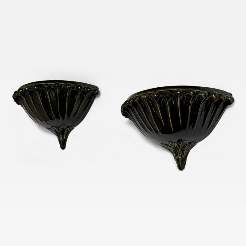 Pair of wall lights Italy late 20th century