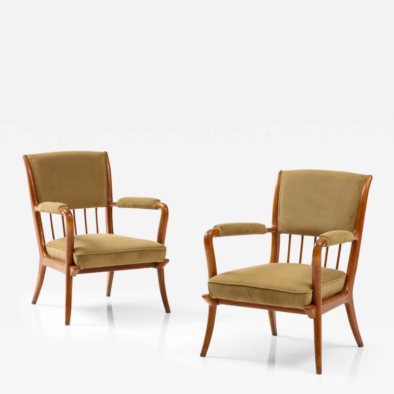 Paolo Buffa Attributed pair of Armchairs
