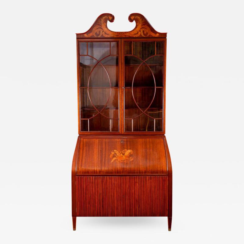 Paolo Buffa Midcentury Trumeau Bookcases or Cabinets by Paolo Buffa 1940