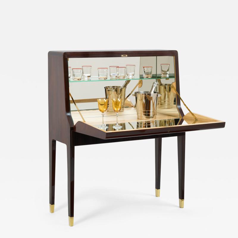 Paolo Buffa Paolo Buffa Handsome Bar Cabinet Italy 1950s