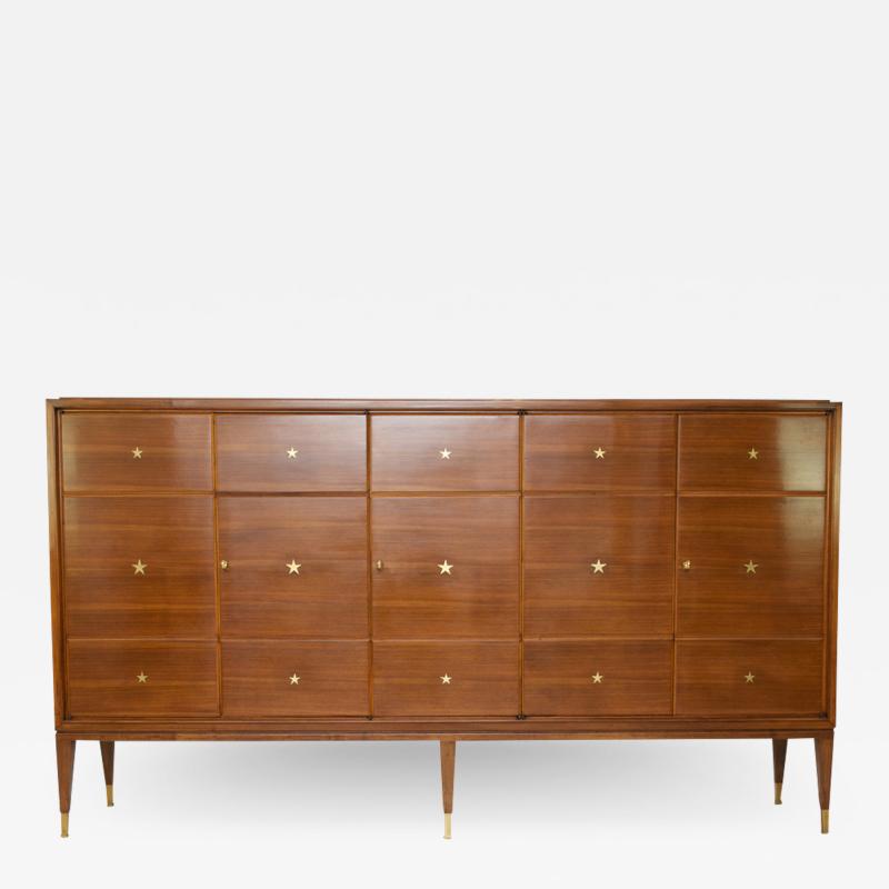 Paolo Buffa Walnut cabinet by Paolo Buffa