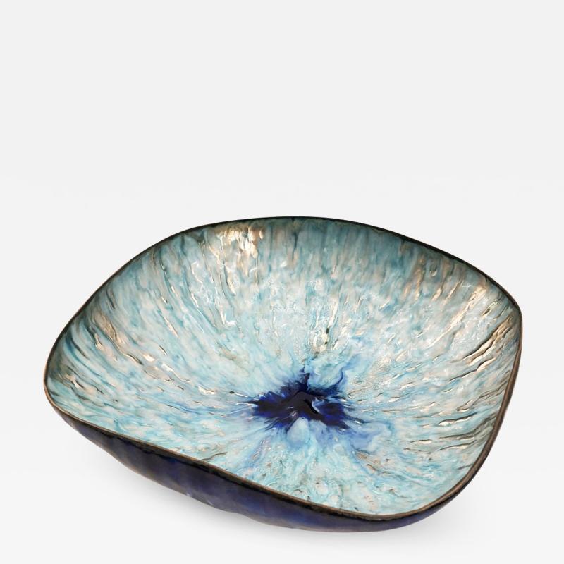 Paolo De Poli Enameled Bowl by Paolo De Poli Italy 1960s