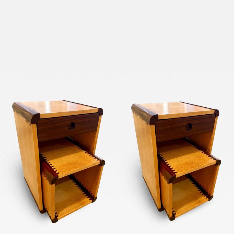 Paolo Portoghesi Postmodern Modular Nightstand by Paolo Portoghesi Italy 1980s