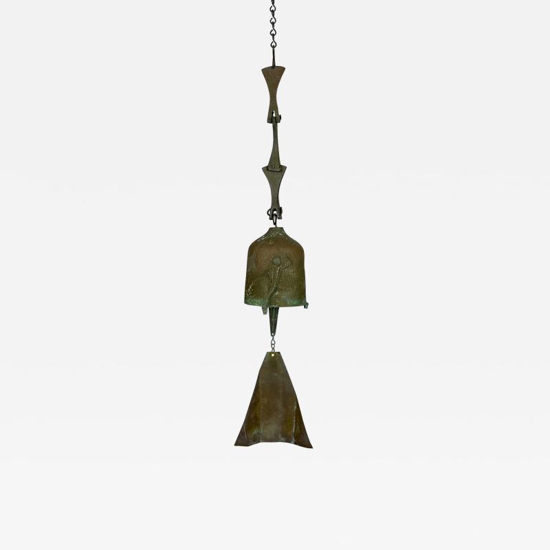 Paolo Soleri Mid Century Bronze Bell Wind Chime by Paolo Soleri for Arcosanti