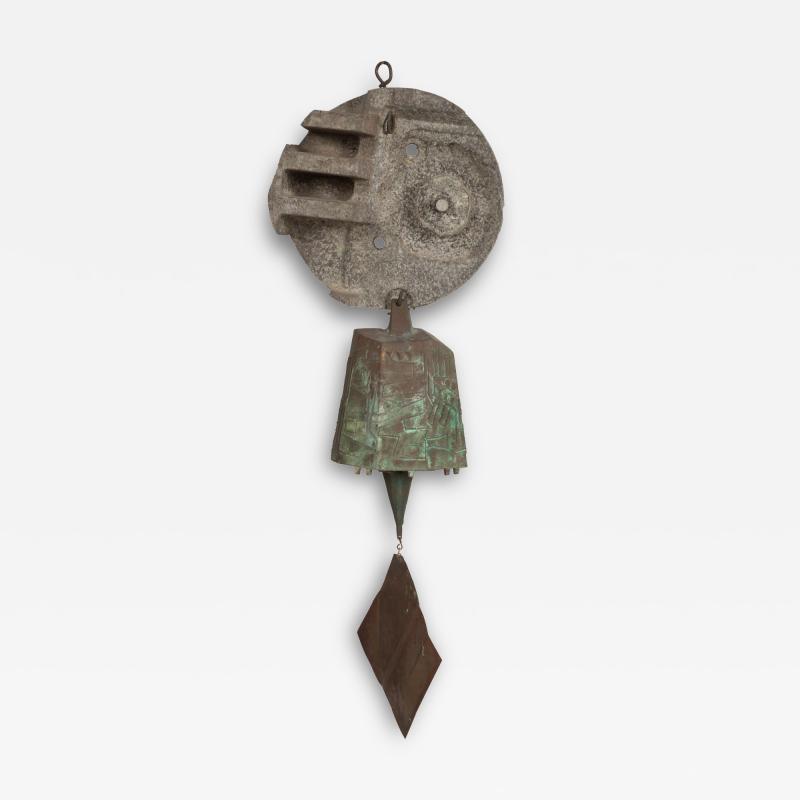 Paolo Soleri Paolo Soleri Special Order Large 55 inch Brutalist Windbell 1975