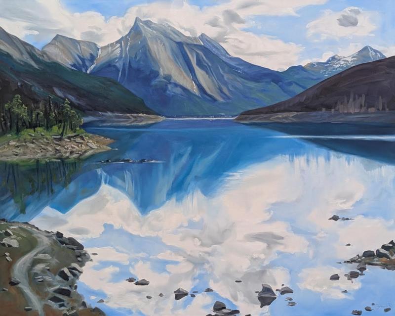 Pascale Robinson Medicine Lake Reflections