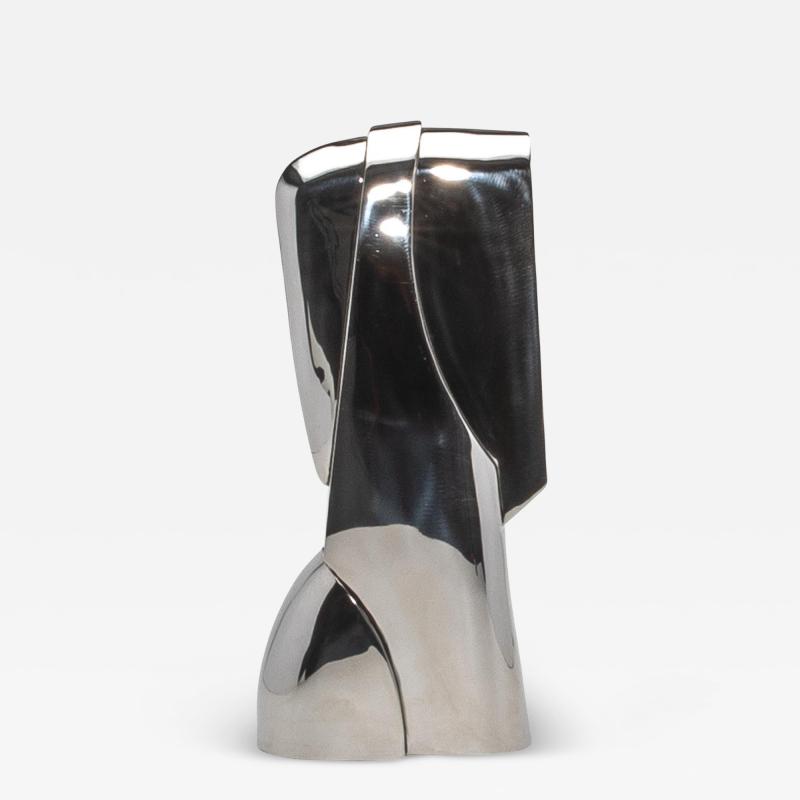 Patrick Coard Modern Abstract Sculpture in Stainless Steel by Patrick Coard Paris