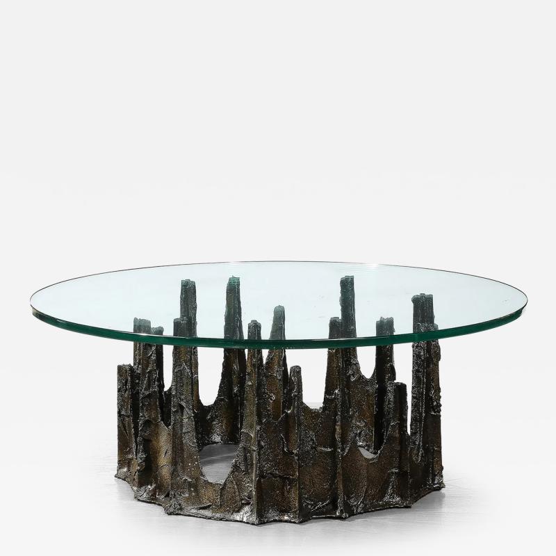 Paul Evans Bronze Stalagmite Coffee Cocktail Table