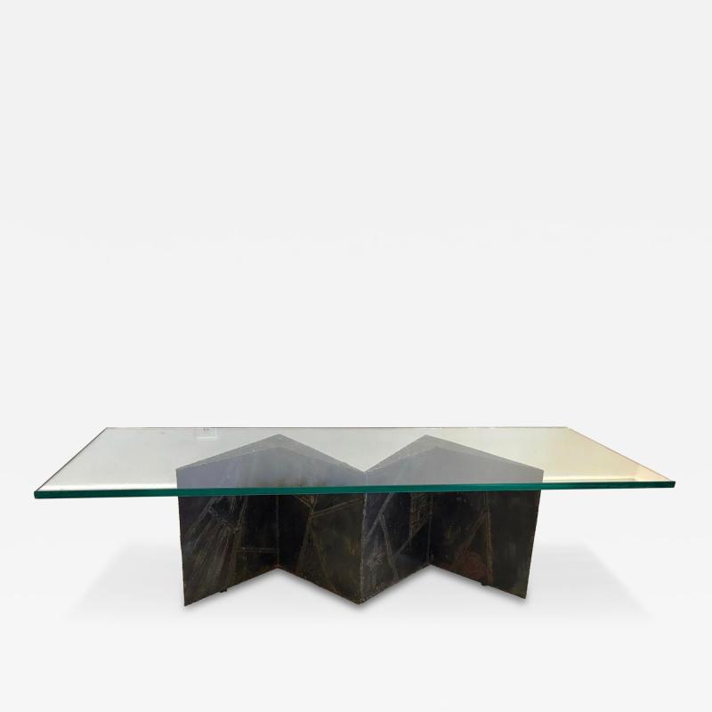 Paul Evans Original Paul Evans Brutalist PE 11 Cocktail Table