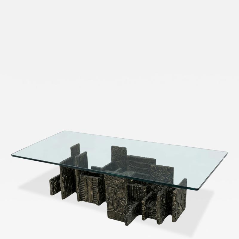 Paul Evans Paul Evans PE131 Bronze Coffee Table 1960s