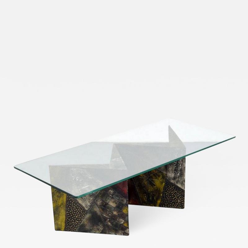 Paul Evans Paul Evans Sculpted Zig Zag Coffee Table