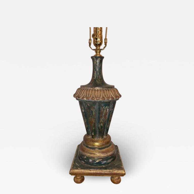 Paul Ferrante Paul Ferrante Italian Giltwood Urn Form Table Lamp